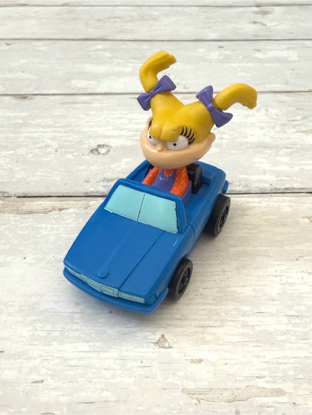 Angelica from Rugrats Toy Car Burger King Kids Meal 1998 Nickelodeon Toys